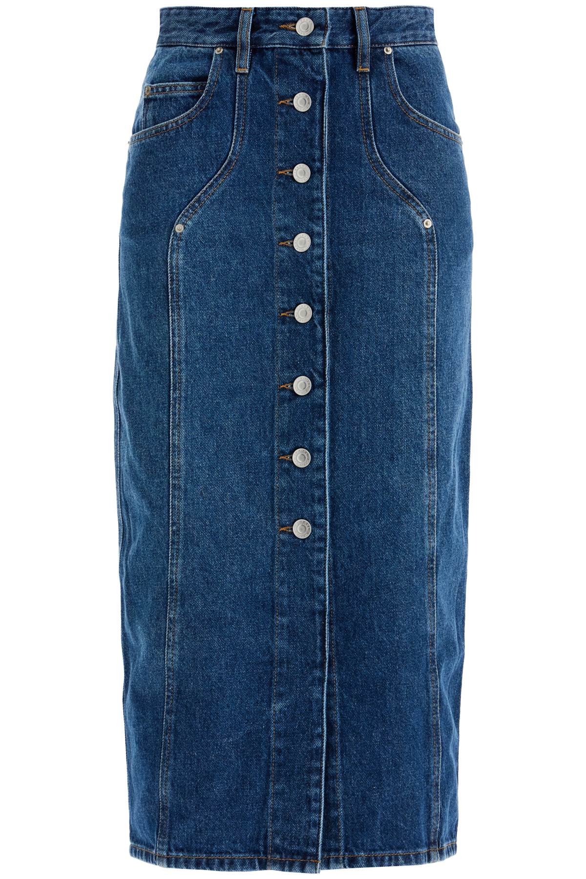 Isabel Marant Etoile denim vandy skirt for image 0