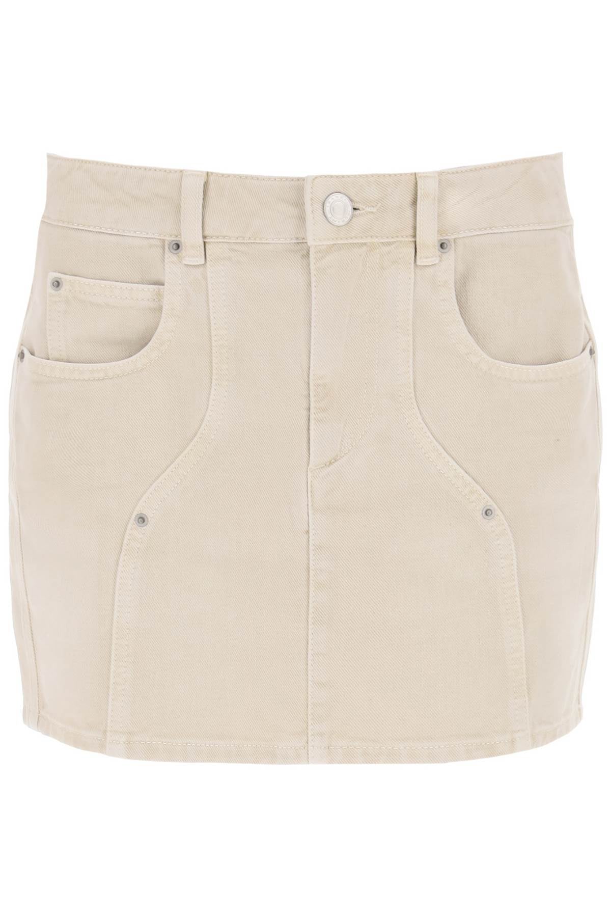 Isabel Marant Etoile Vesna Denim Mini Skirt image 0