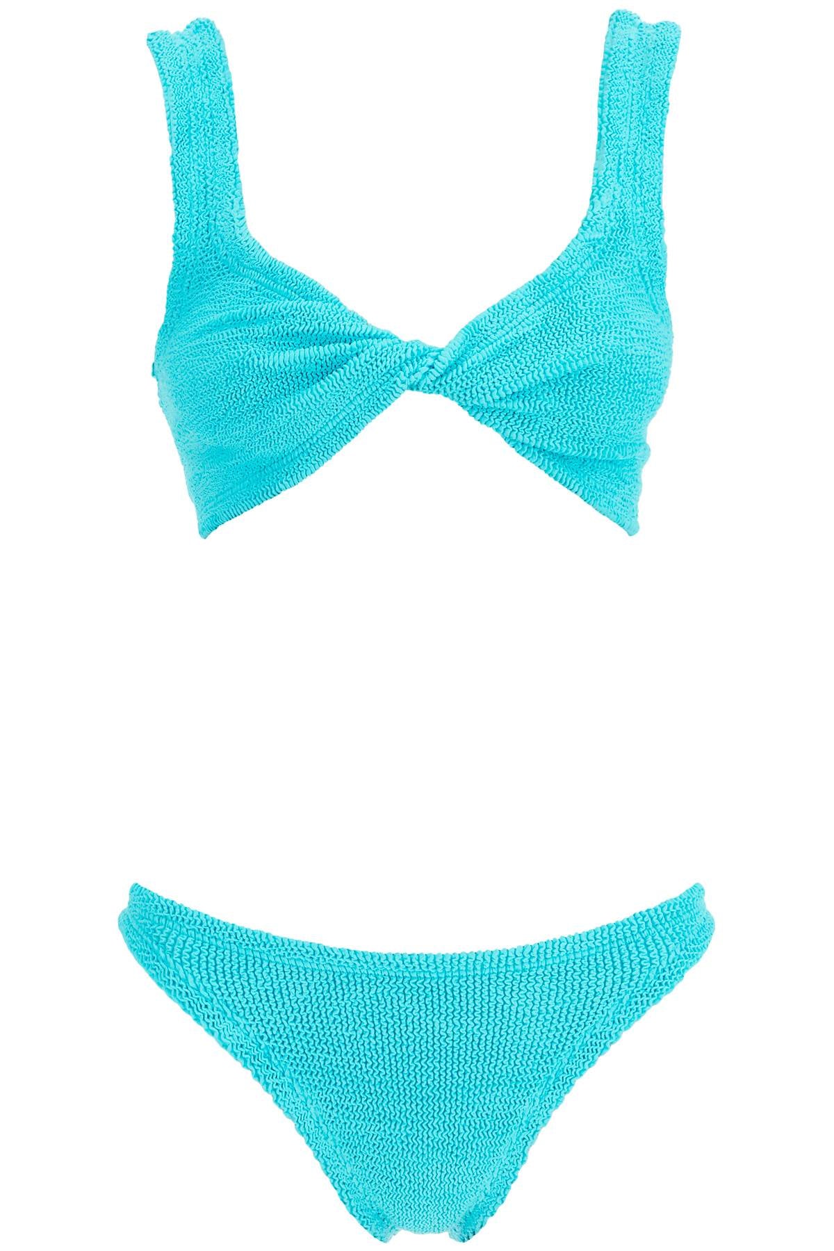 Hunza G Juno Bikini Set - Stretch Curled Fabric image 0