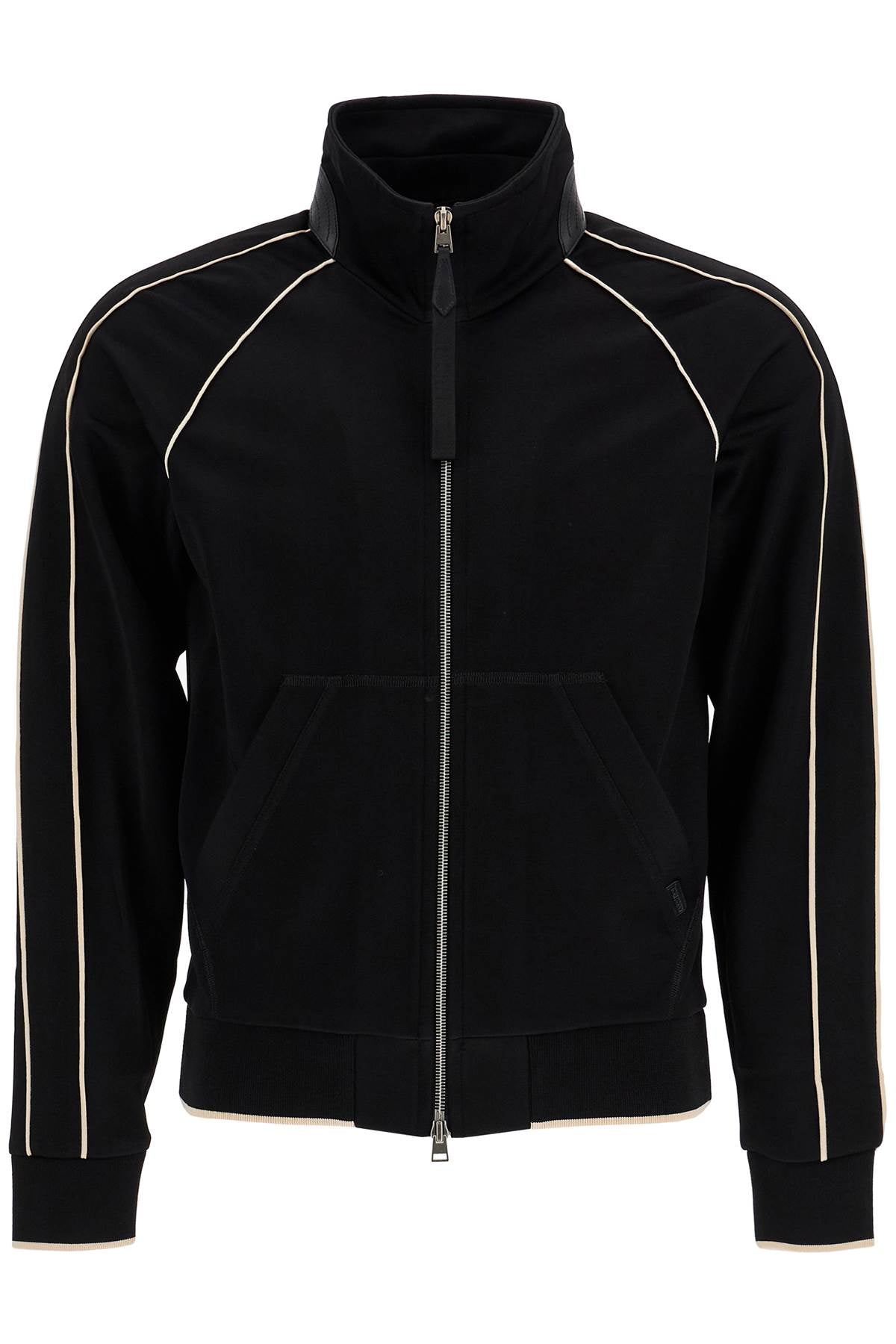 Tom Ford "v-neck viscose zip-up image 0