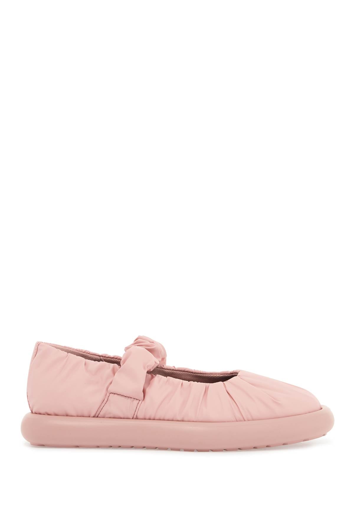 Camper Onda Ballerina Mary Jane Flats: Textured Fabric, Removable OrthoLite Insole image 0