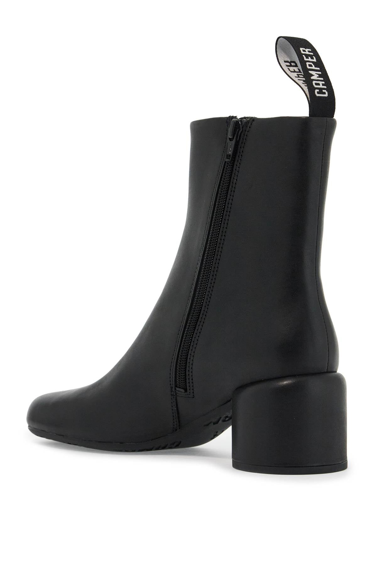 Camper Niki Leather Ankle Boots with Ribbon Strap image 2