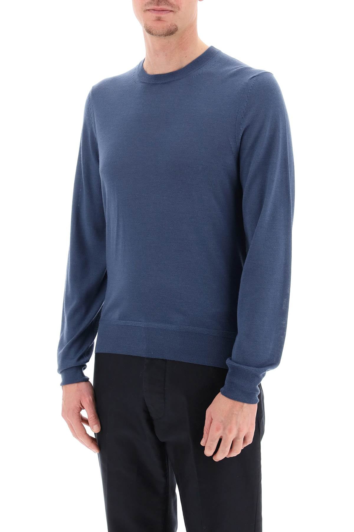 Tom Ford Light Silk-Cashmere Crewneck Sweater image 3