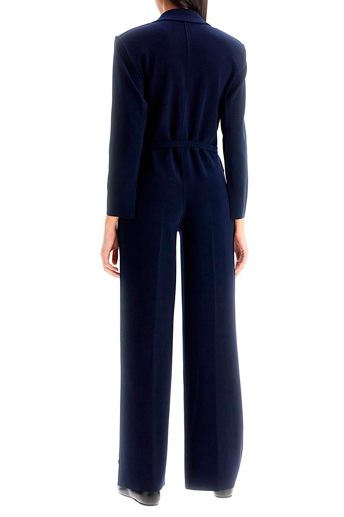 Norma Kamali double-breasted straight leg jumpsuit image 2