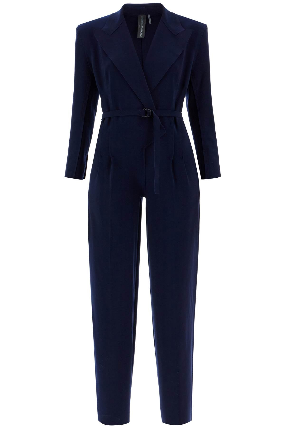 Norma Kamali double-breasted straight leg jumpsuit image 0