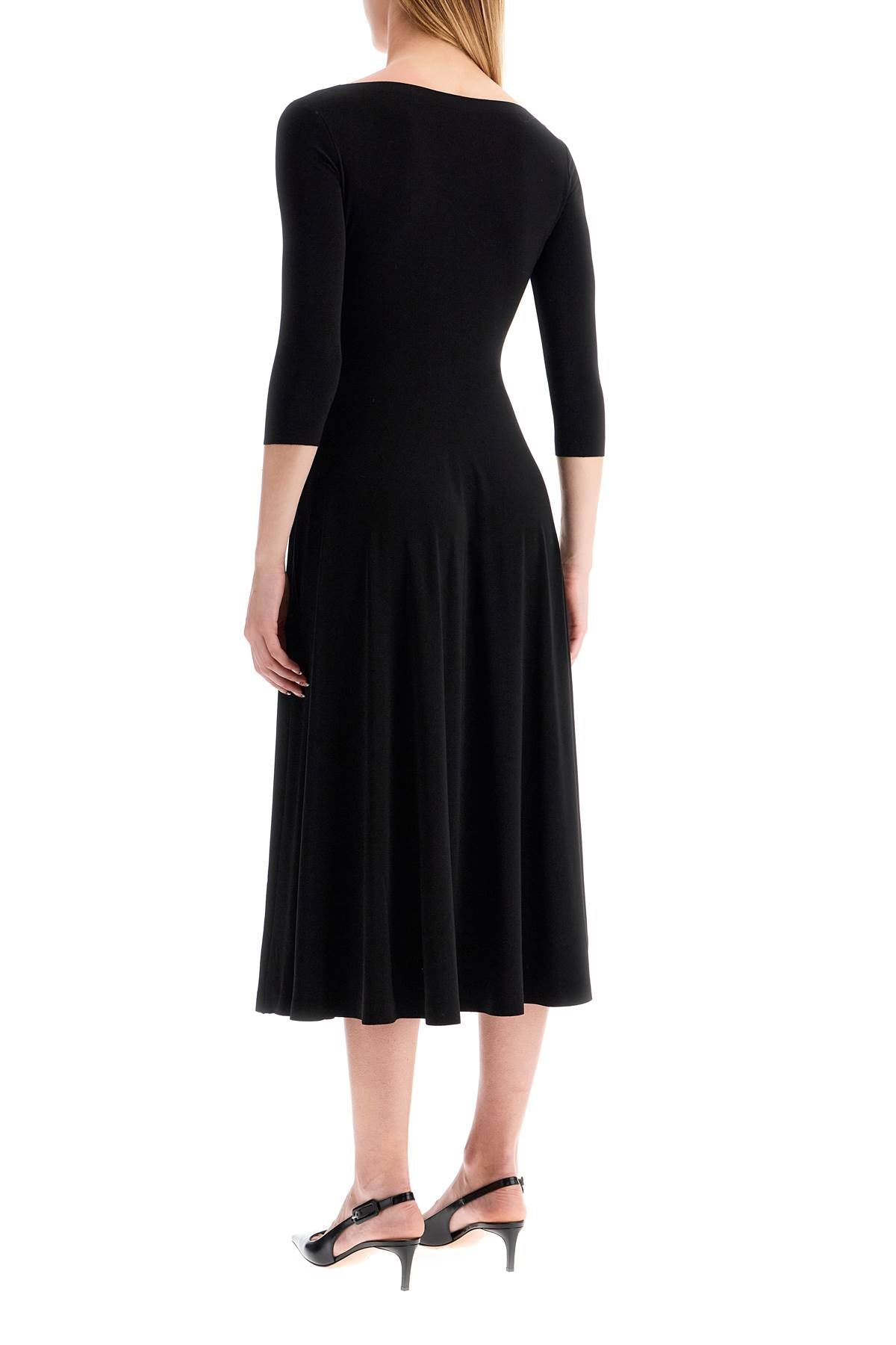 Norma Kamali Reversible V-Neck Midi Dress image 2