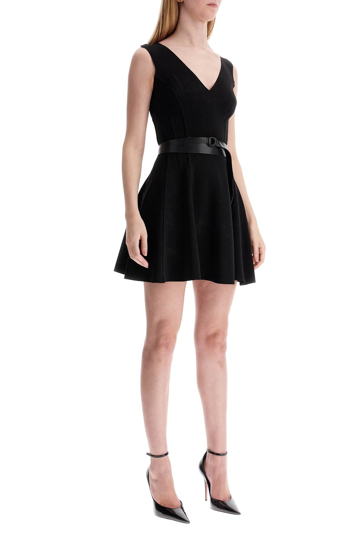 Norma Kamali Grace Jersey Mini Dress image 1