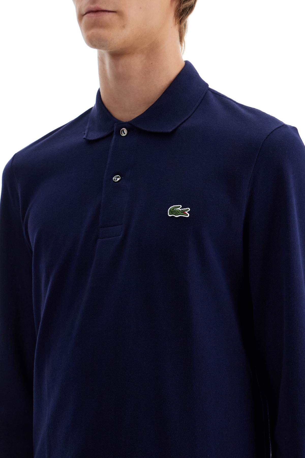 Lacoste "classic fit long sleeve polo shirt image 3