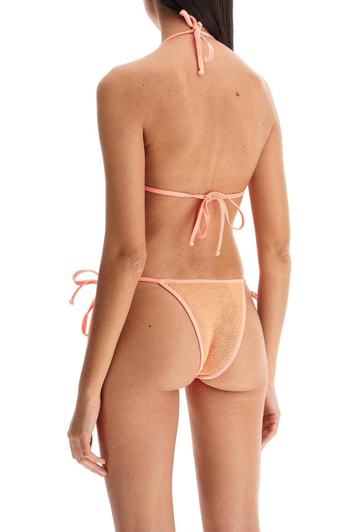 Reina Olga La Volpe Bikini - Stretch Embossed Triangle Top & High-Cut Bottoms image 2