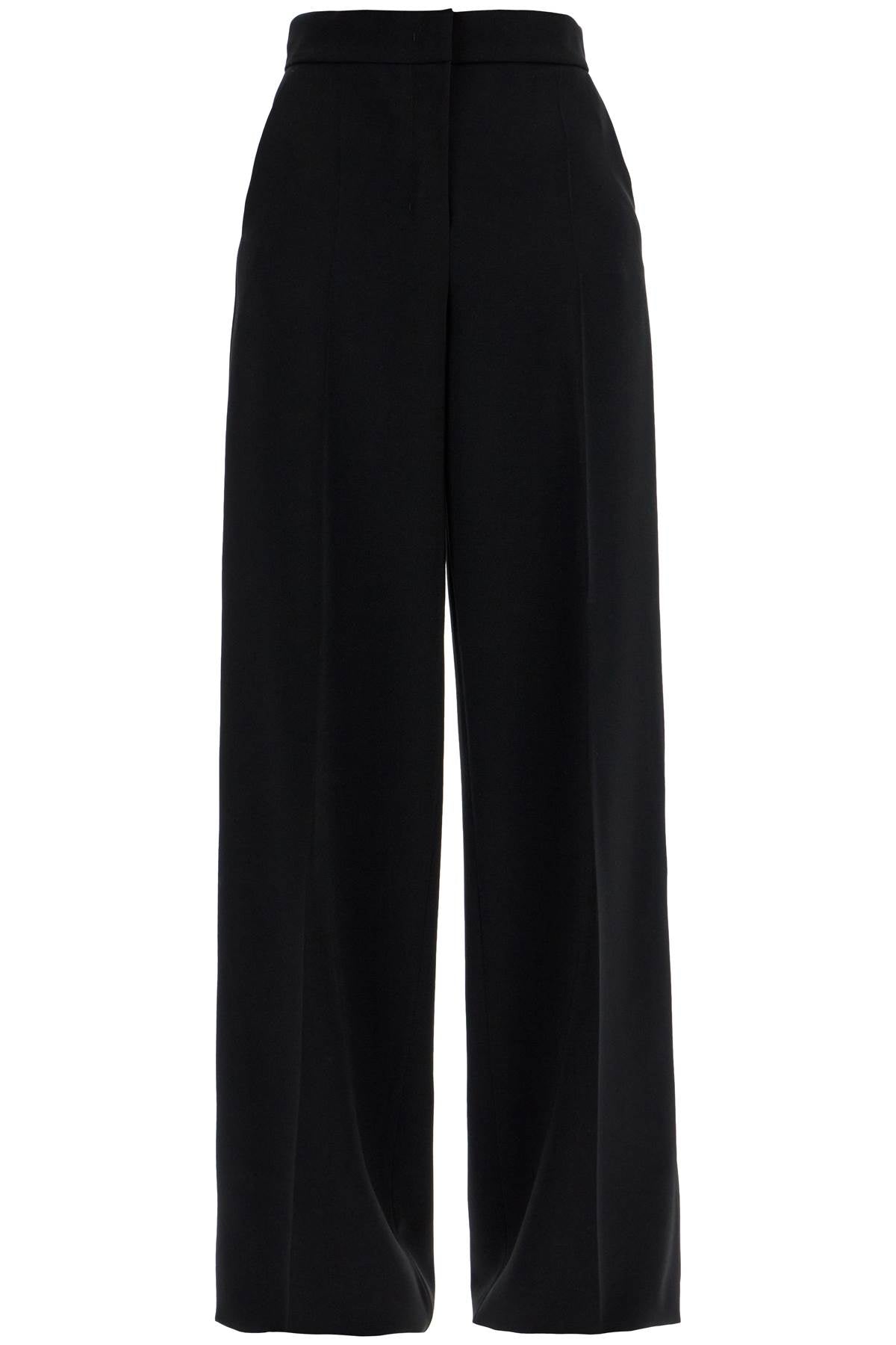 MAX MARA PIANOFORTE straight leg trousers in cady image 0