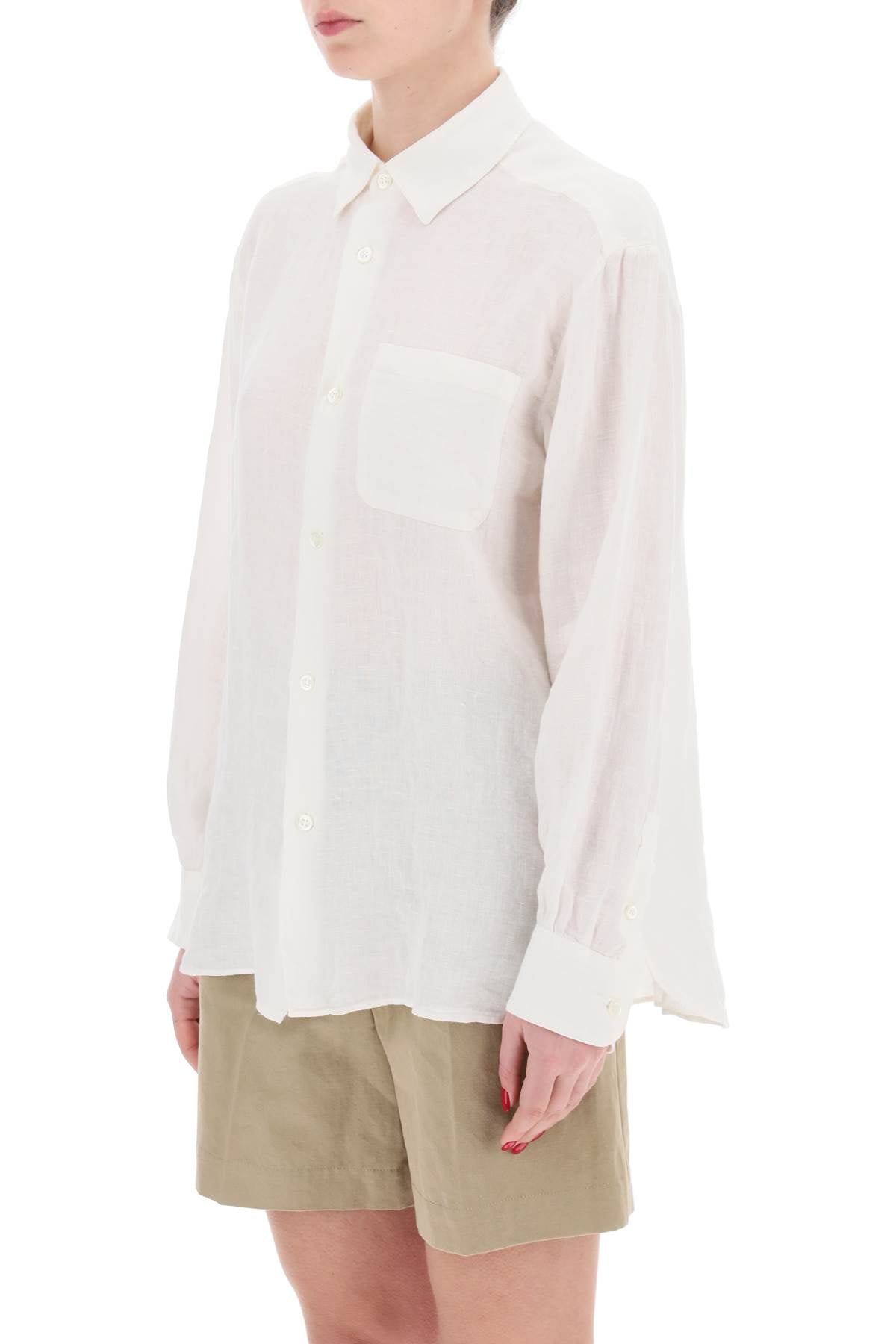 A.P.C. linen sela shirt for image 3