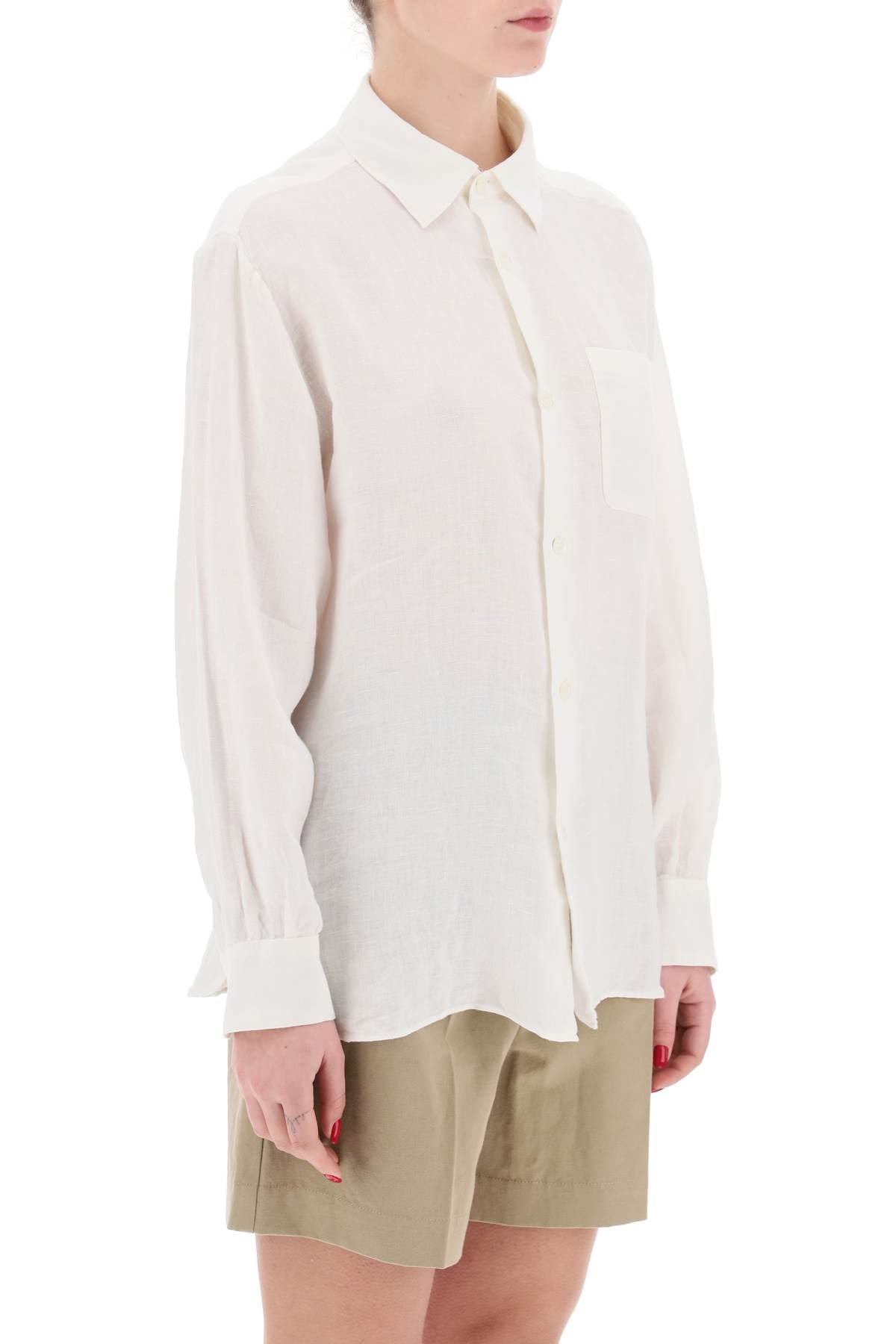 A.P.C. linen sela shirt for image 1