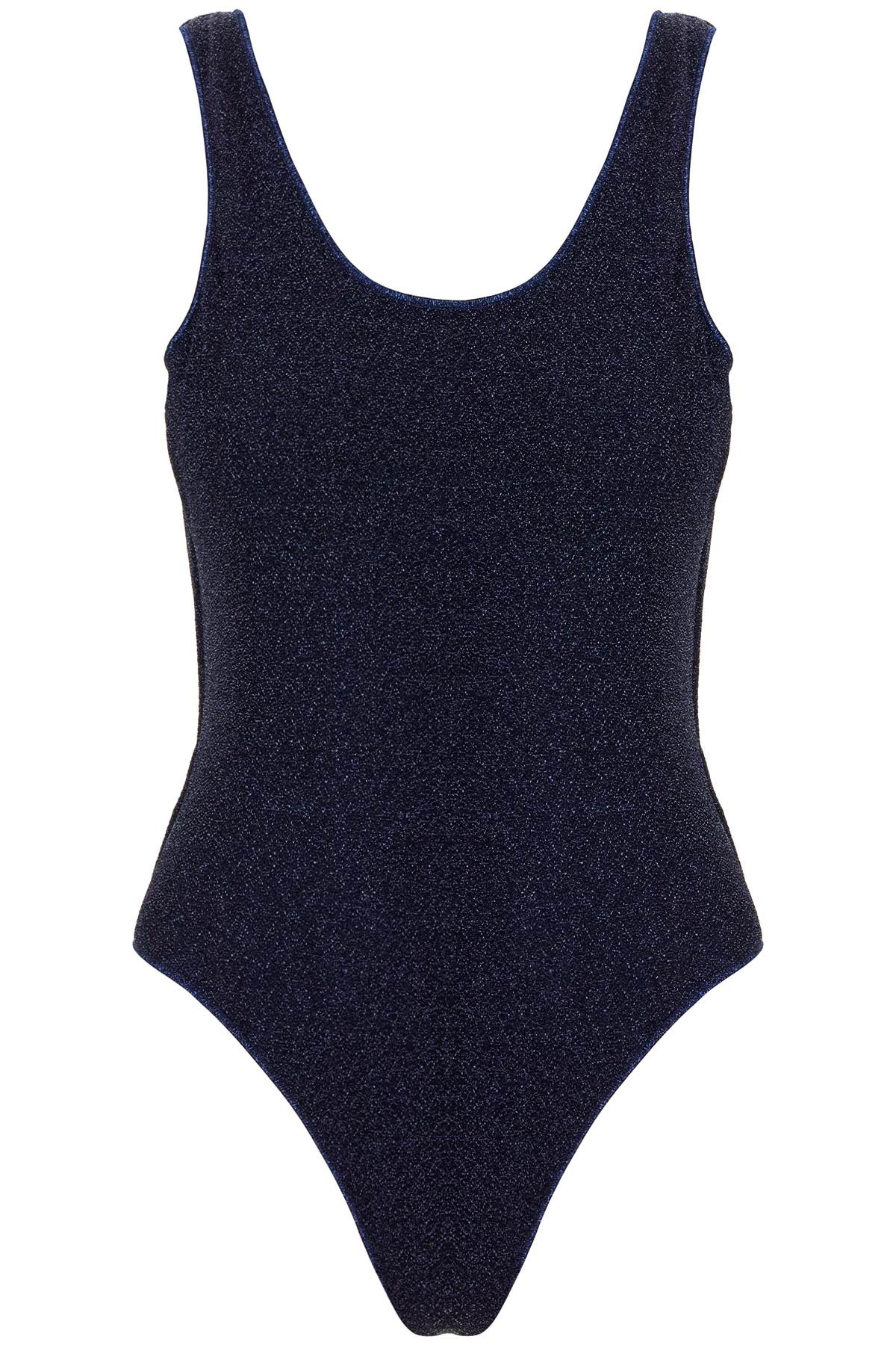 Oséree Lumière One-Piece Swimsuit: Lycra Lurex High-Cut image 0