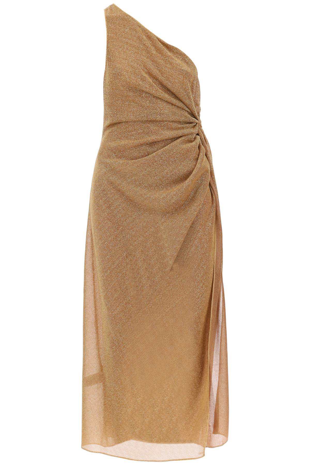 Oséree One-Shoulder Lurex Knit Maxi Dress image 0