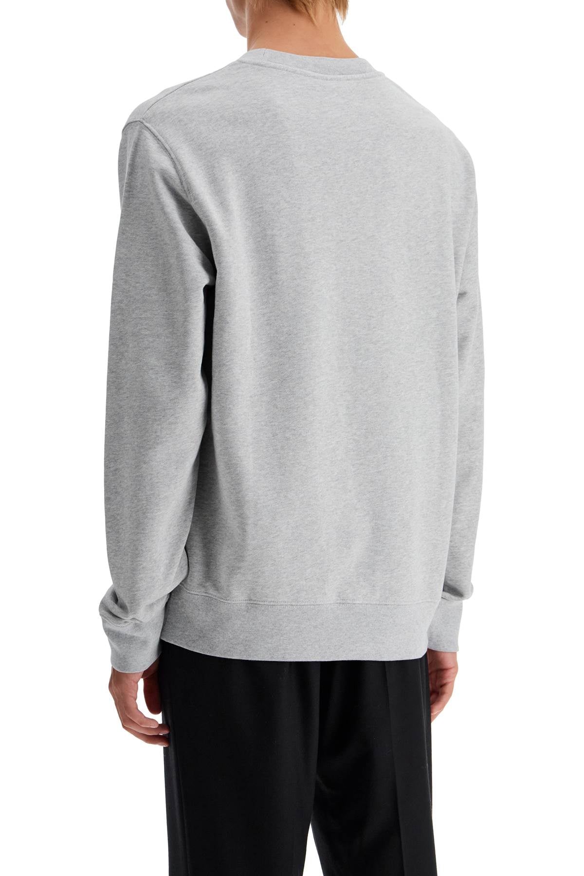 Maison Kitsuné Fox Head Patch Crewneck Sweatshirt image 2