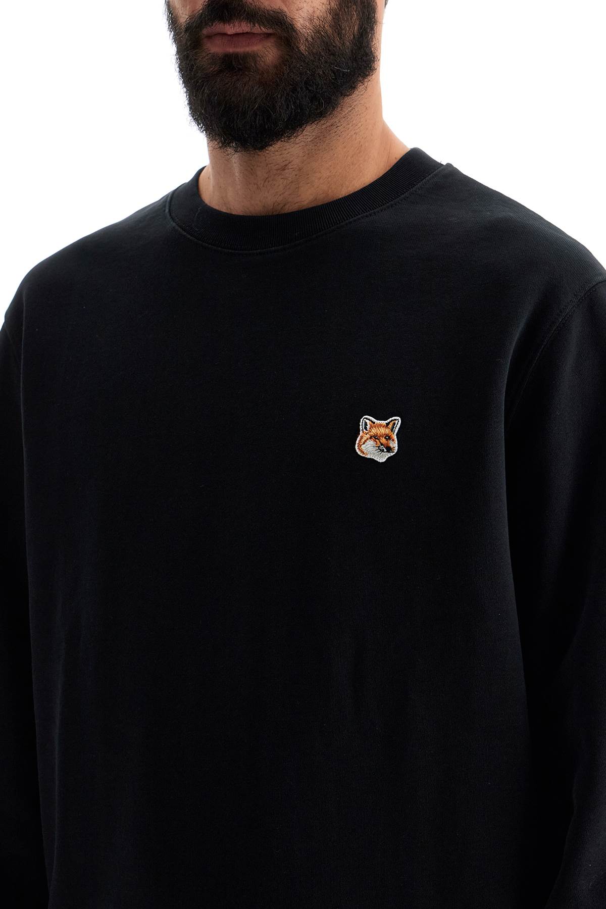 Maison Kitsune 'fox head patch sweatshirt with image 3