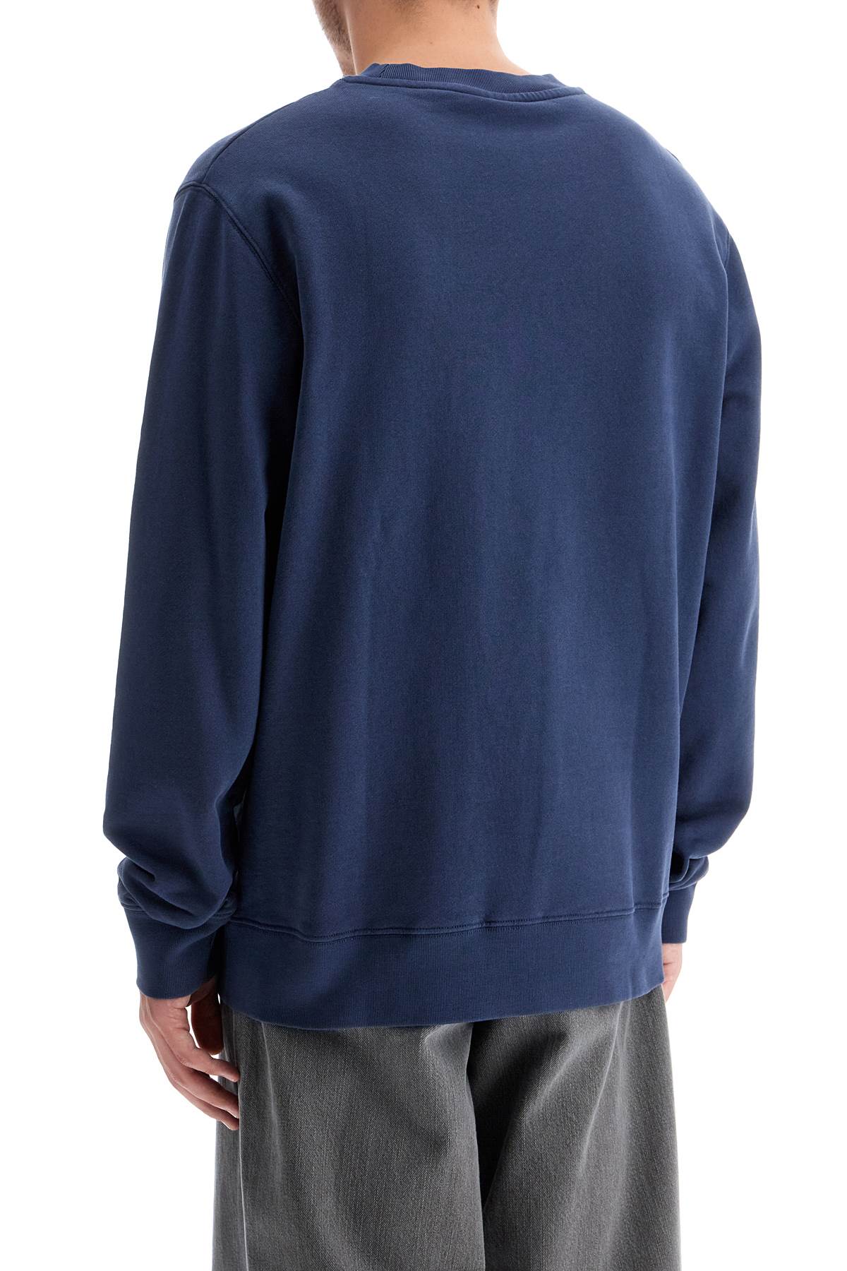 Maison Kitsuné 'Chillax Fox' Patch Crewneck Sweatshirt image 2