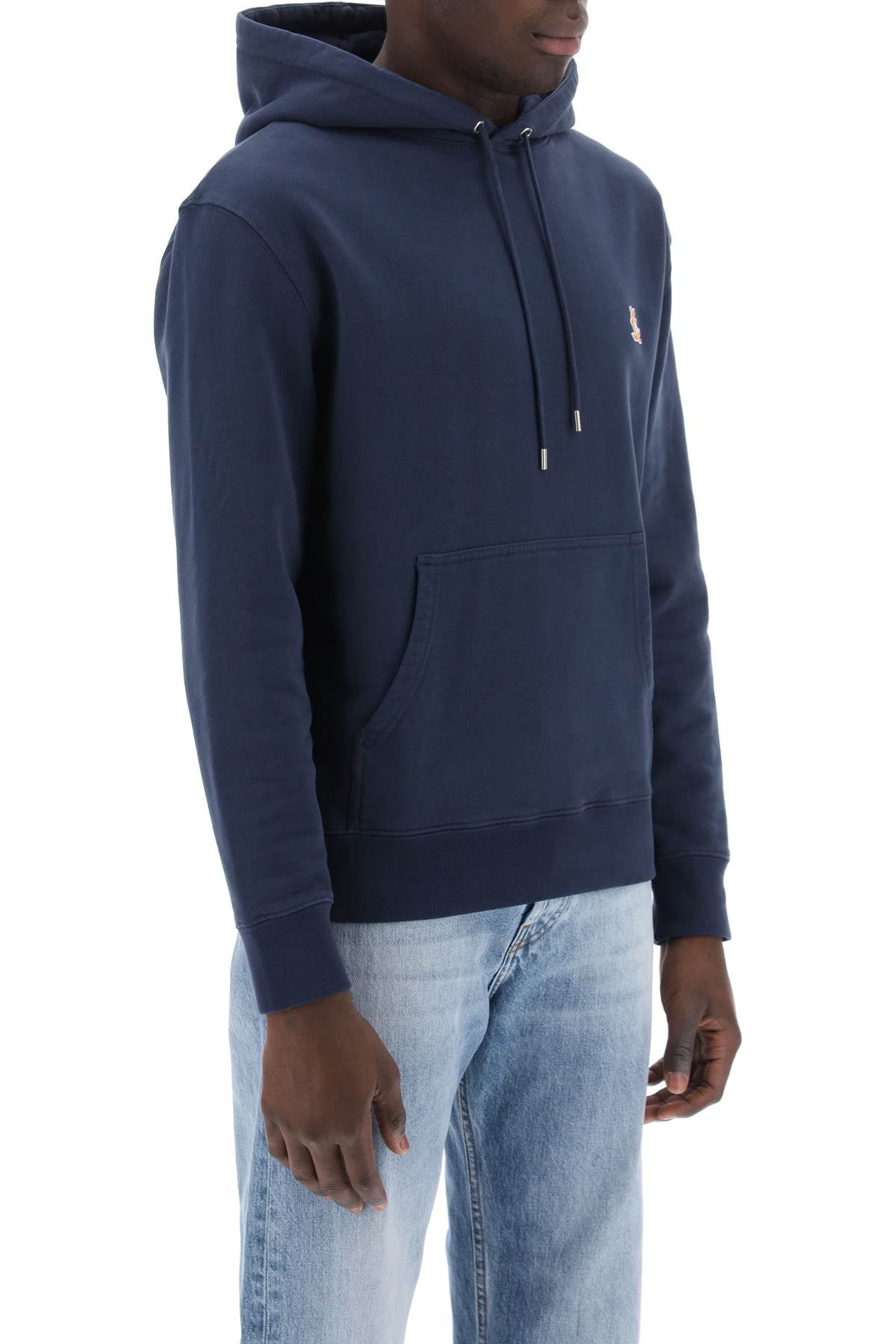 Maison Kitsune chillax fox hooded sweatshirt image 1