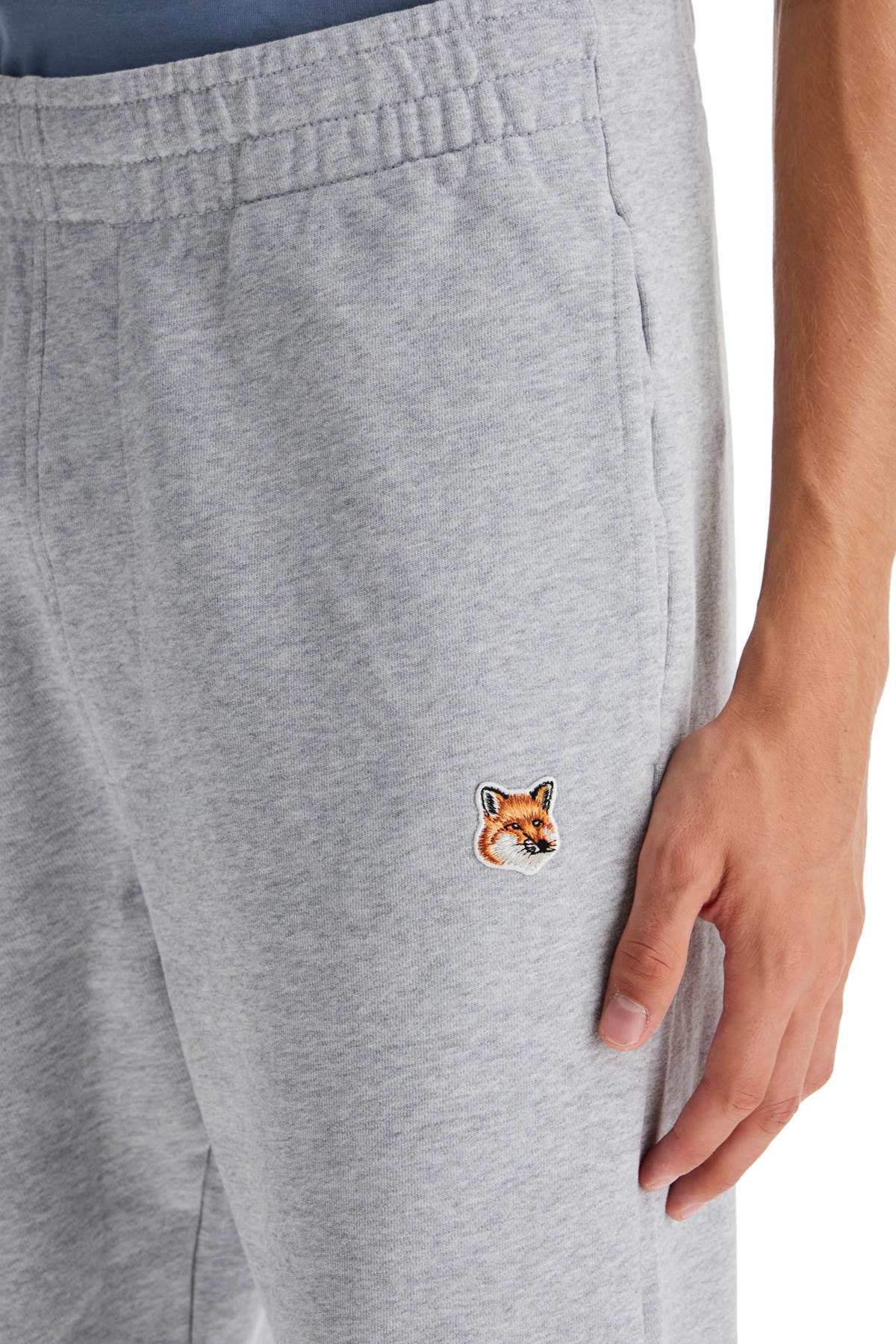 Maison Kitsune fox head joggers image 3