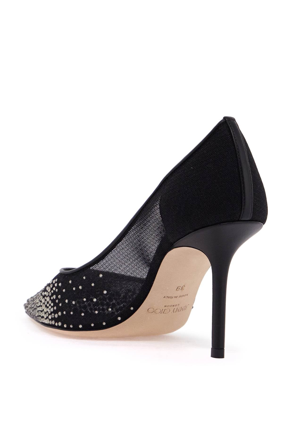 Jimmy Choo 'Love 85' Mesh Crystal Pumps image 2