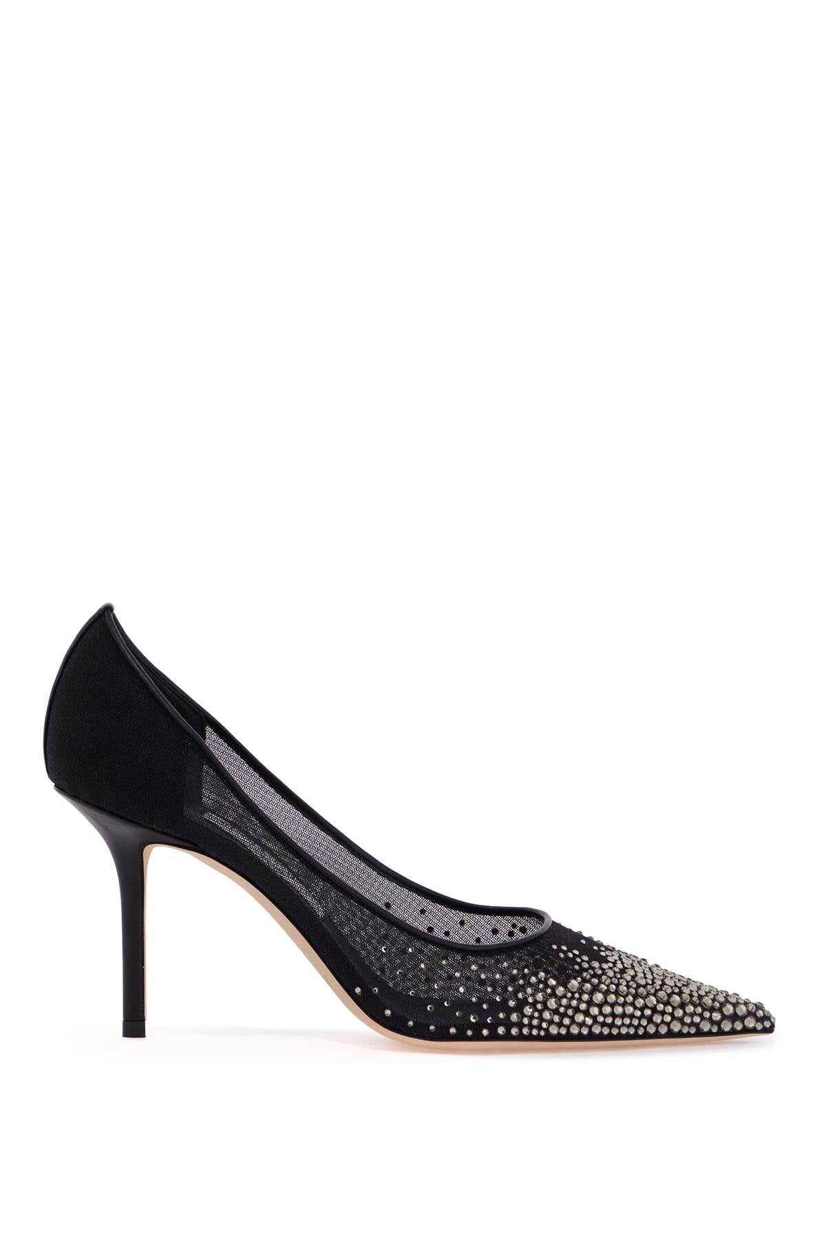 Jimmy Choo 'Love 85' Mesh Crystal Pumps image 0