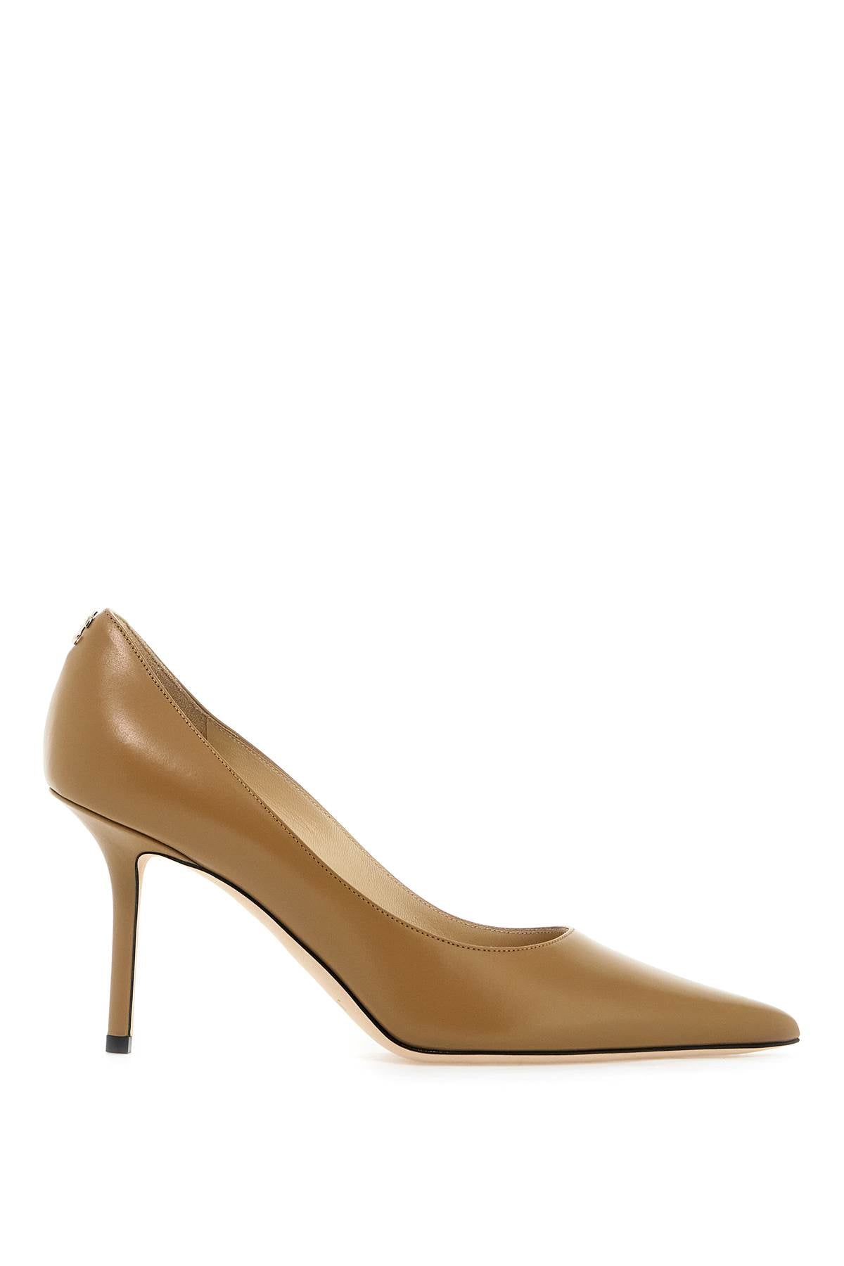 Jimmy Choo Love 85 Leather Pumps with Gold JC Logo image 0