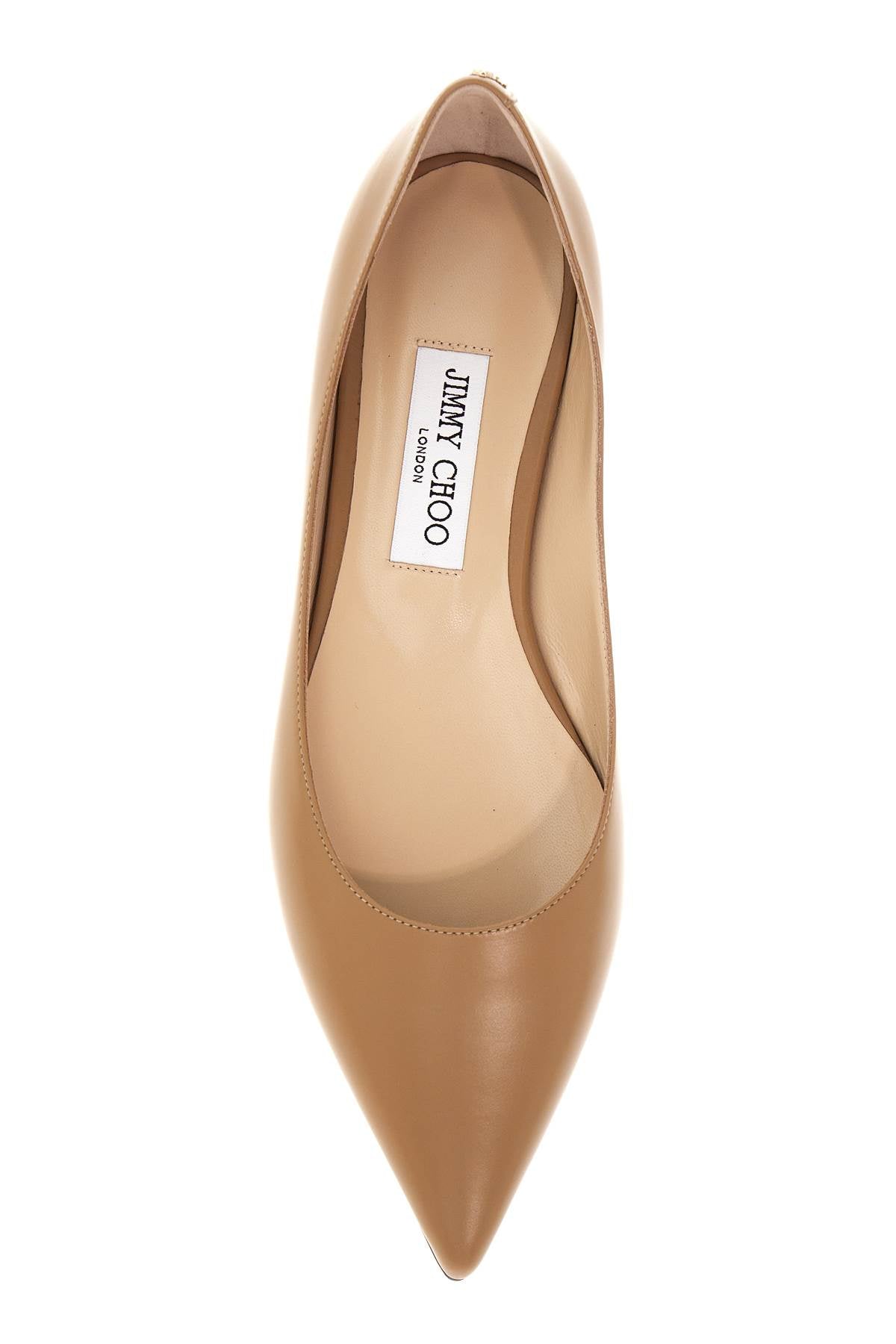 Jimmy Choo Love Ballerina Flats in Smooth Leather image 1