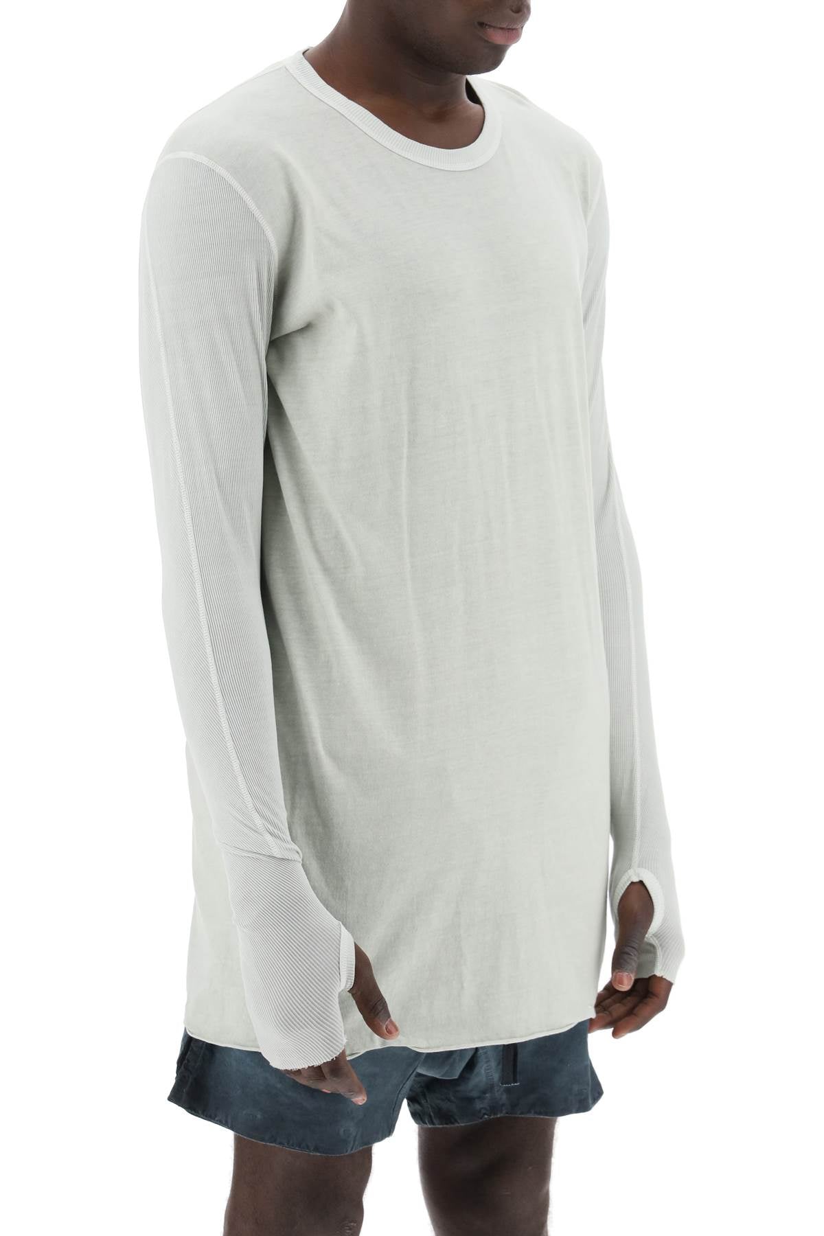 Boris Bidjan Saberi long-sleeved cotton t-shirt image 1