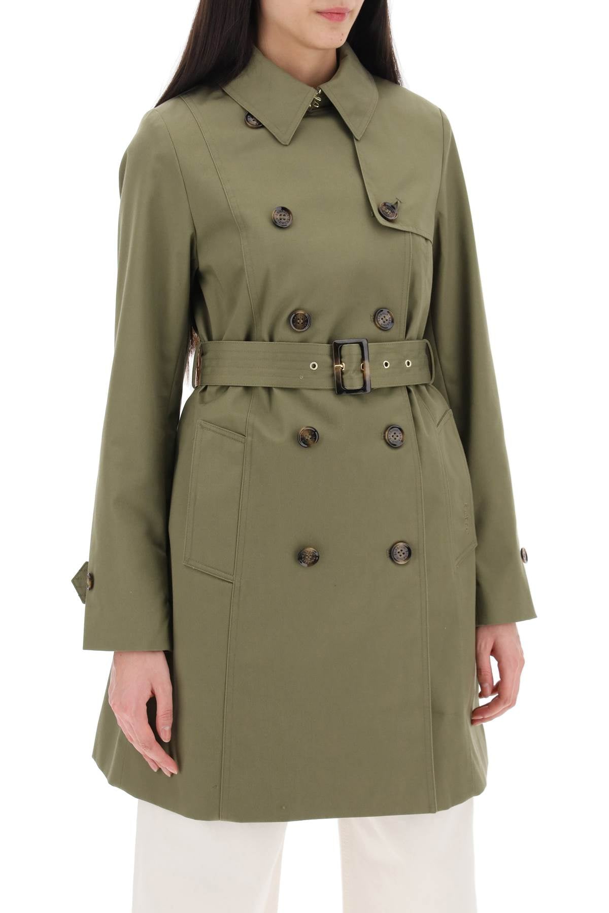 Barbour double-breasted trench coat for image 1