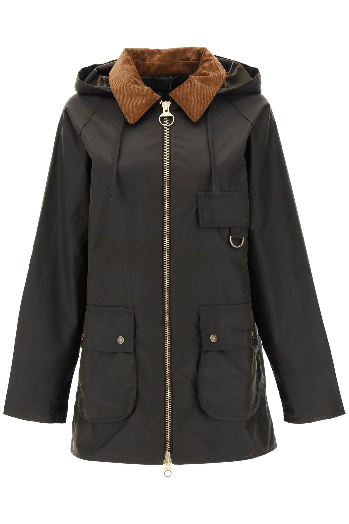 Barbour Highclere Wax Jacket for Women - Matte Cotton image 0