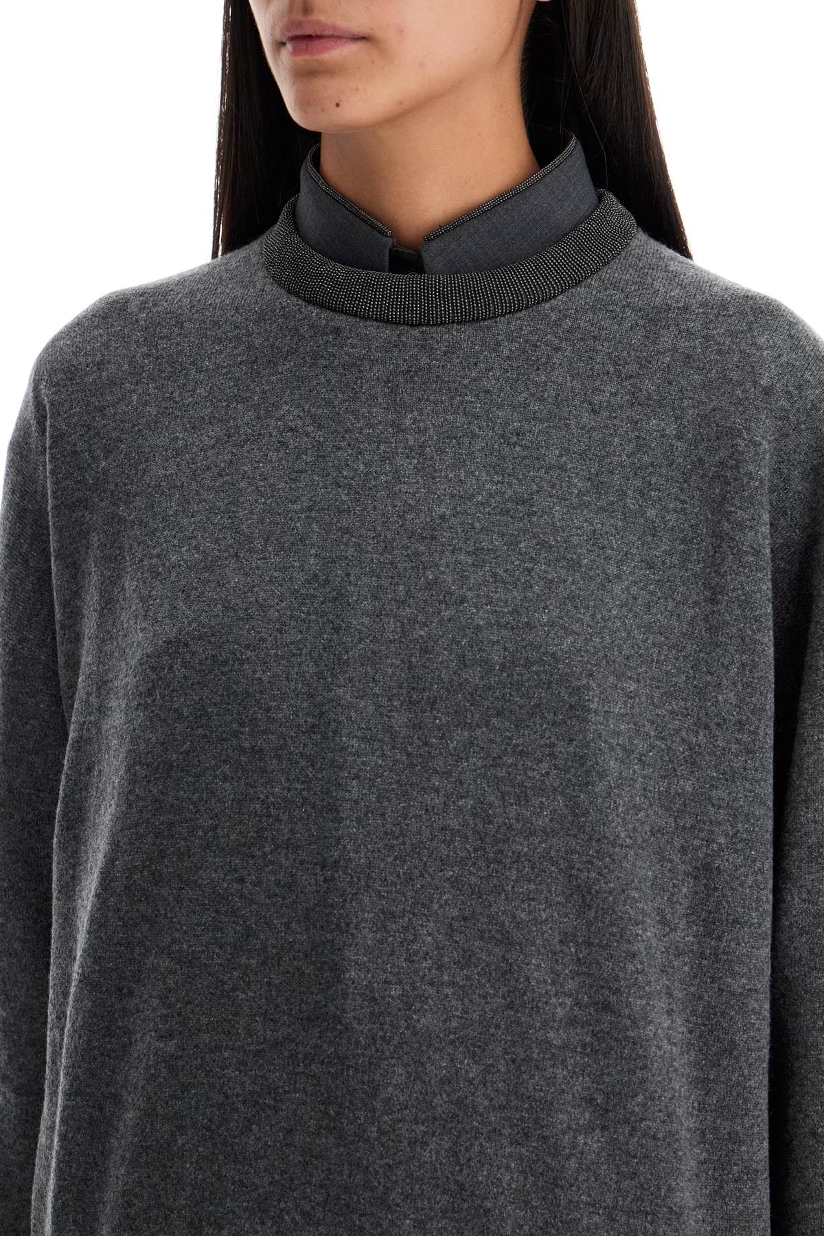 Brunello Cucinelli Cashmere Ribbed Pullover image 3