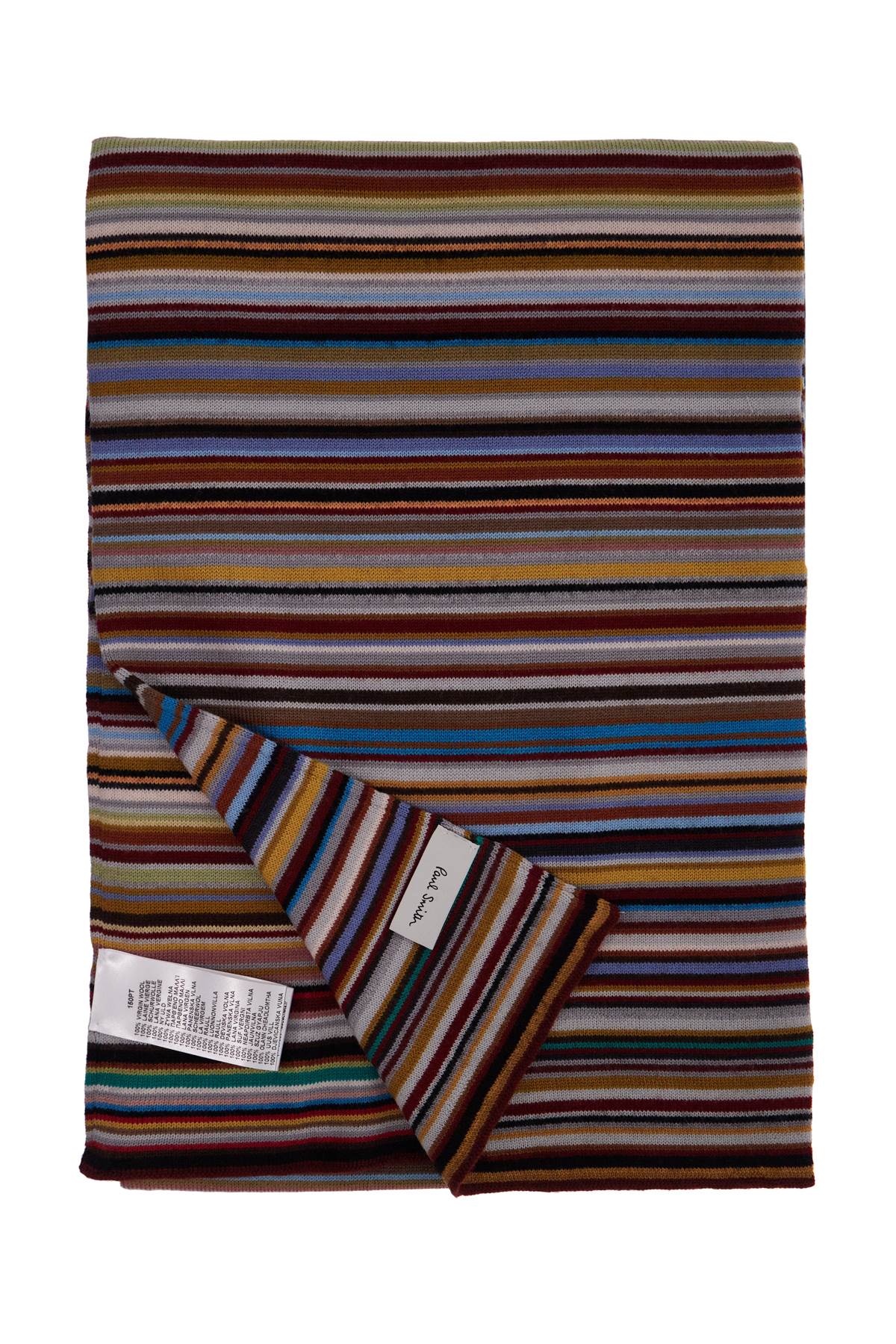 Paul Smith Signature Stripe Wool Scarf image 1