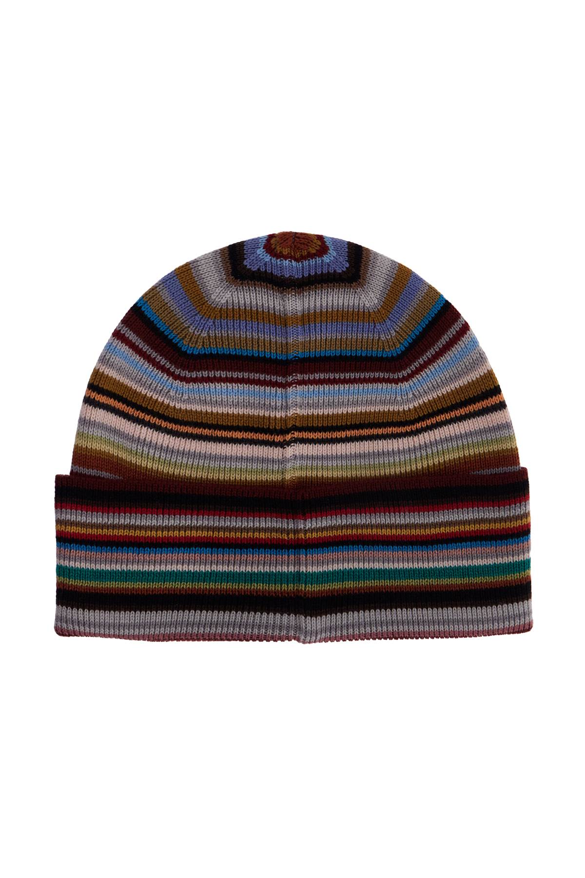 Paul Smith Signature Stripe Virgin Wool Beanie Hat image 1