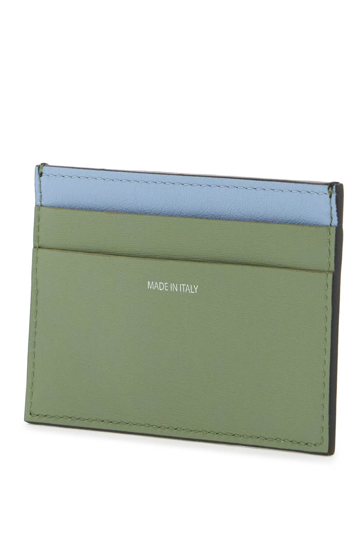 Paul Smith Saffiano Leather Card Holder with Color Block Design image 1