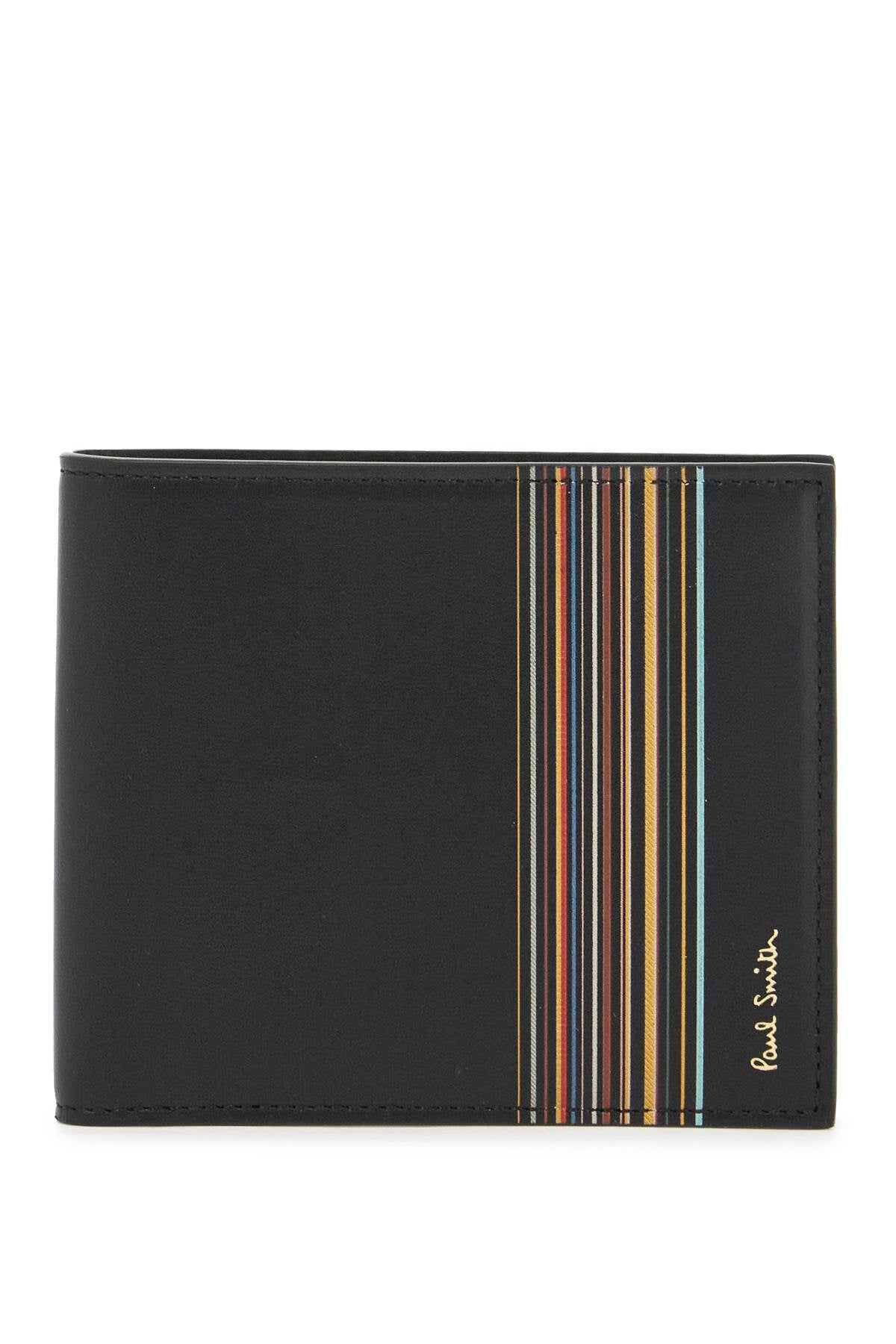 Paul Smith Signature Stripe Block Leather Wallet image 0