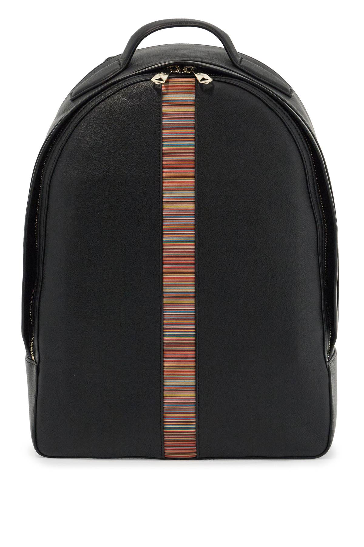 Paul Smith Signature Stripe Leather Backpack image 0