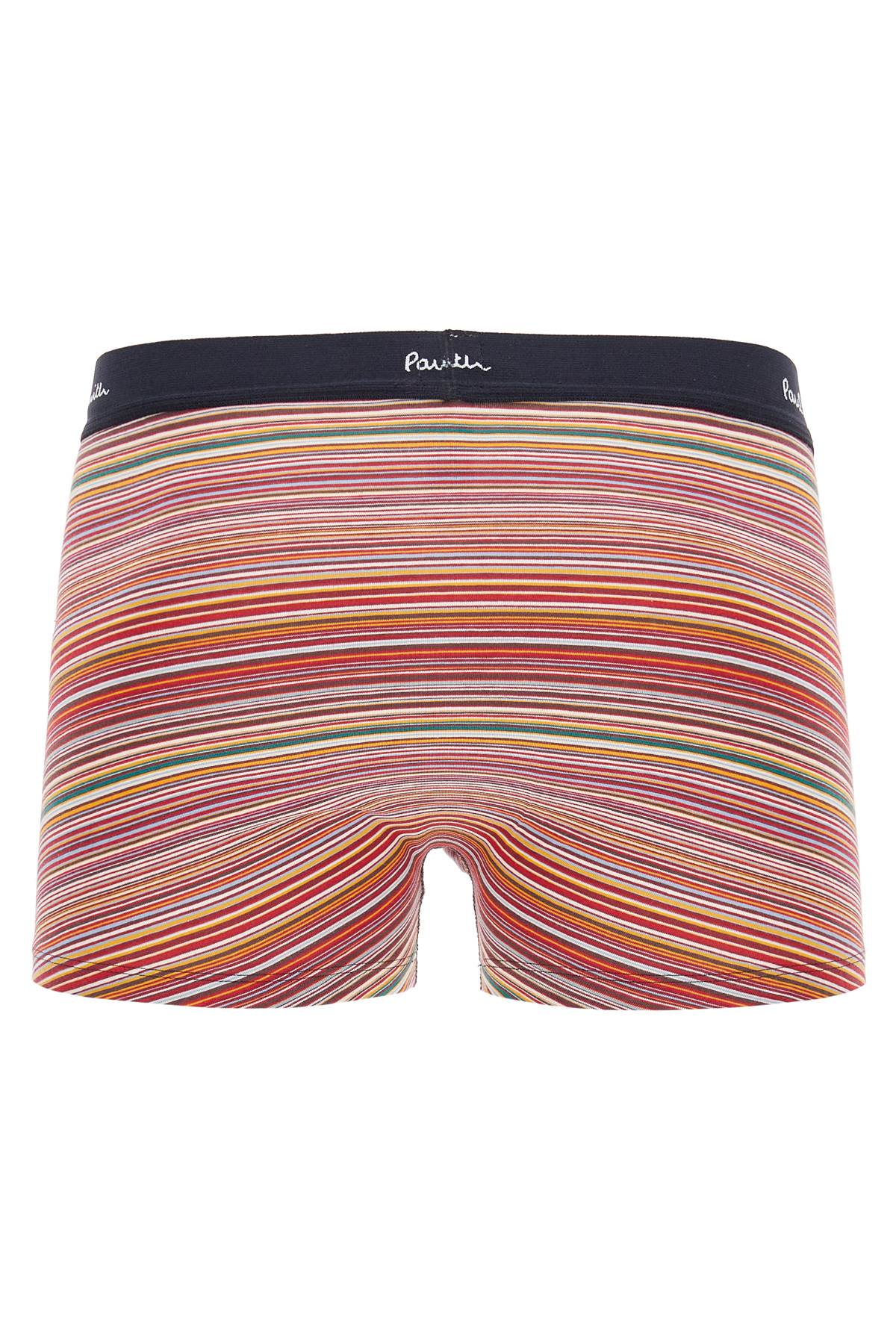 Paul Smith Men's Organic Cotton Triple Pack Boxer Shorts with Signature Stripe image 1