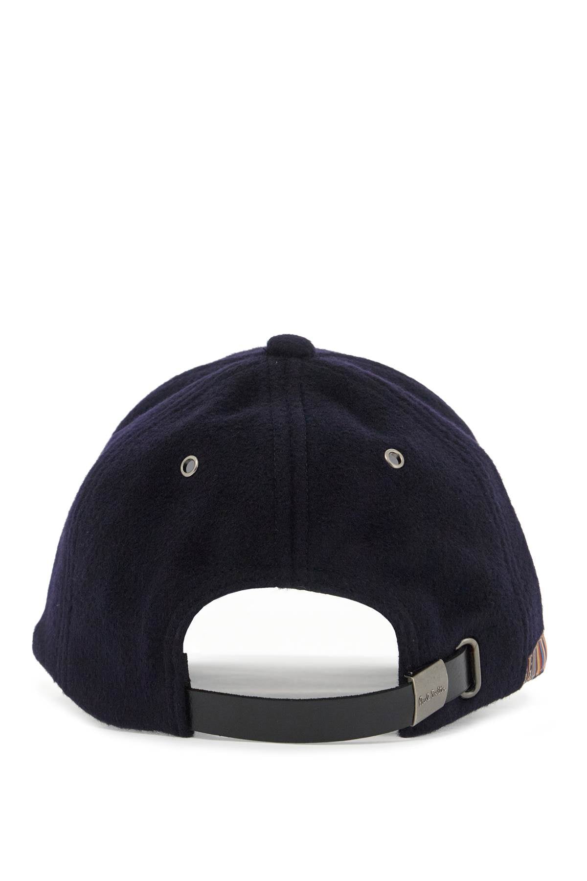 Paul Smith Woolen Baseball Cap with Signature Stripe image 1