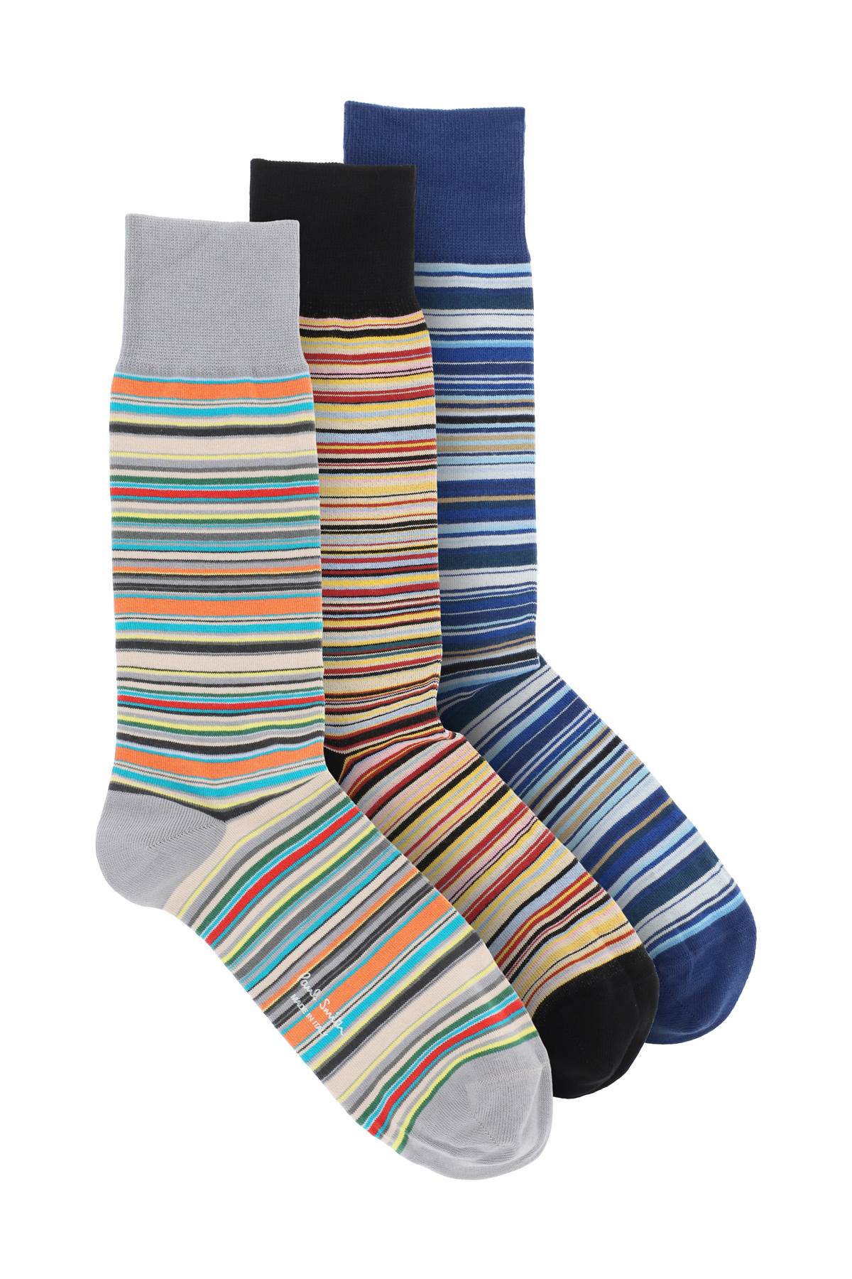 Paul Smith Signature Stripe Cotton Socks (3 Pack) image 0