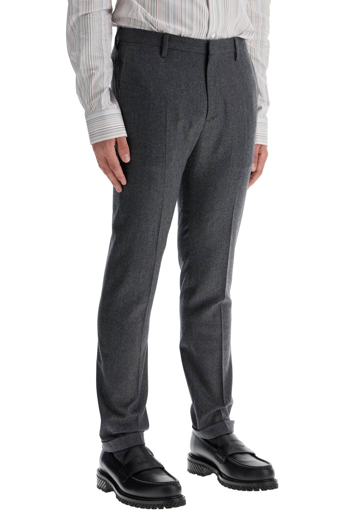 Paul Smith Slim Fit Flannel Trousers image 1