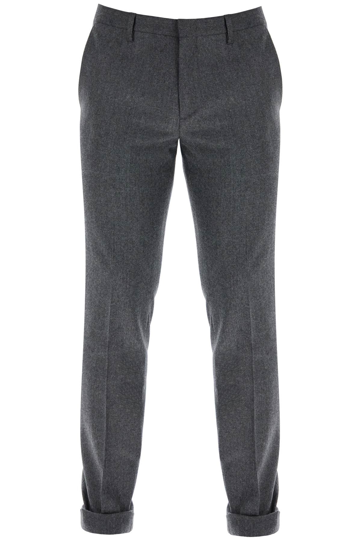 Paul Smith Slim Fit Flannel Trousers image 0