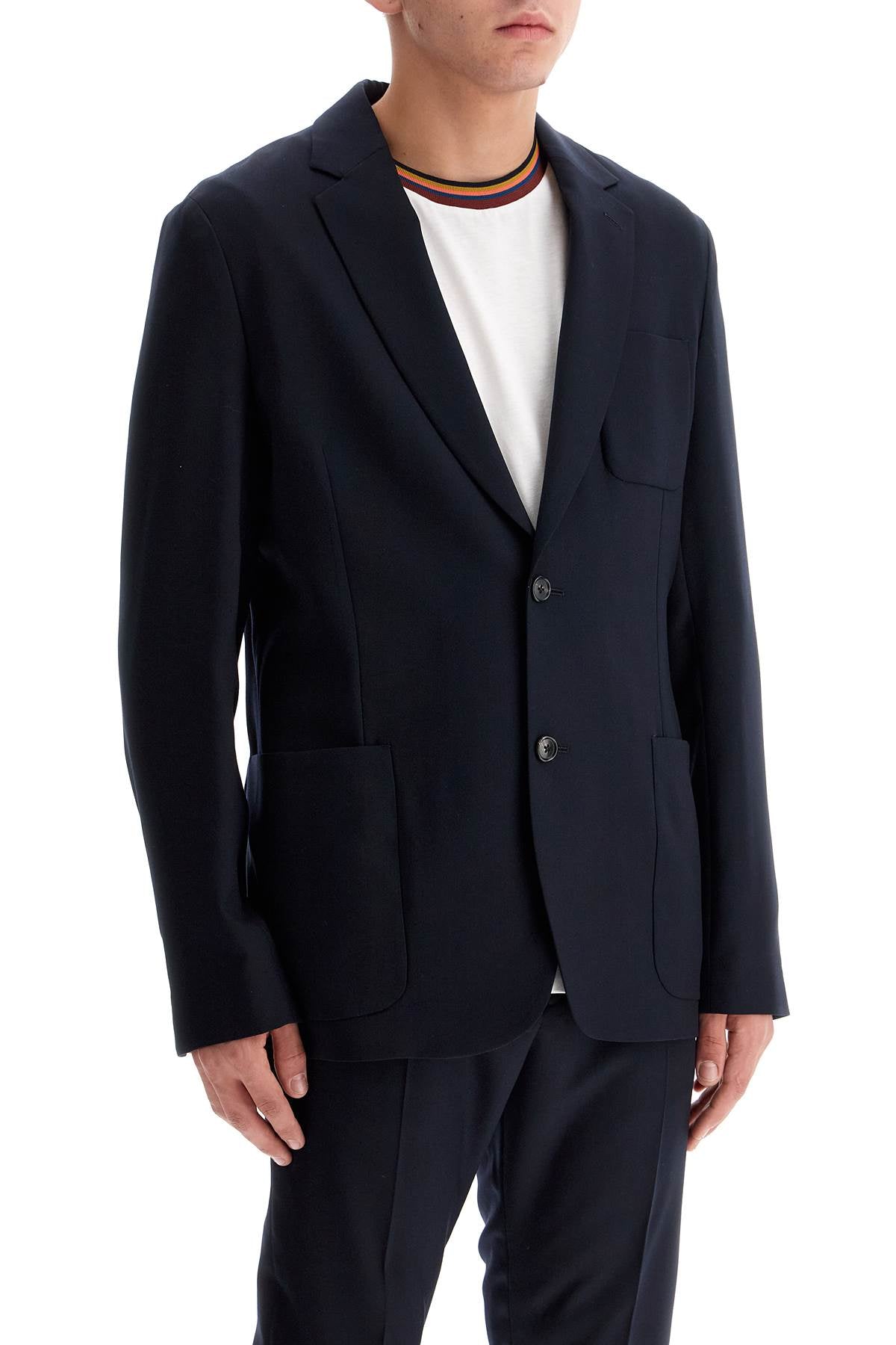 Paul Smith Unlined Wrinkle-Resistant Wool Blazer image 1