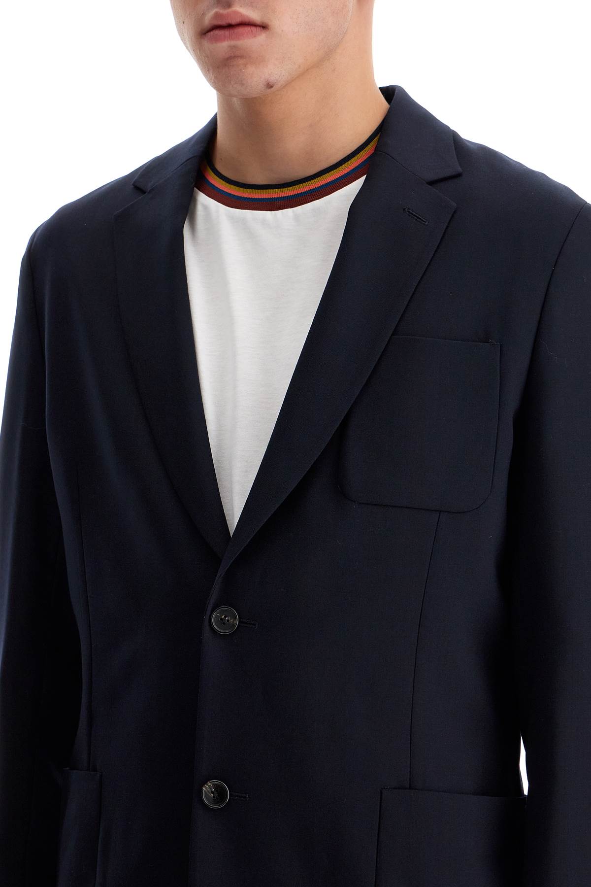 Paul Smith Unlined Wrinkle-Resistant Wool Blazer image 3