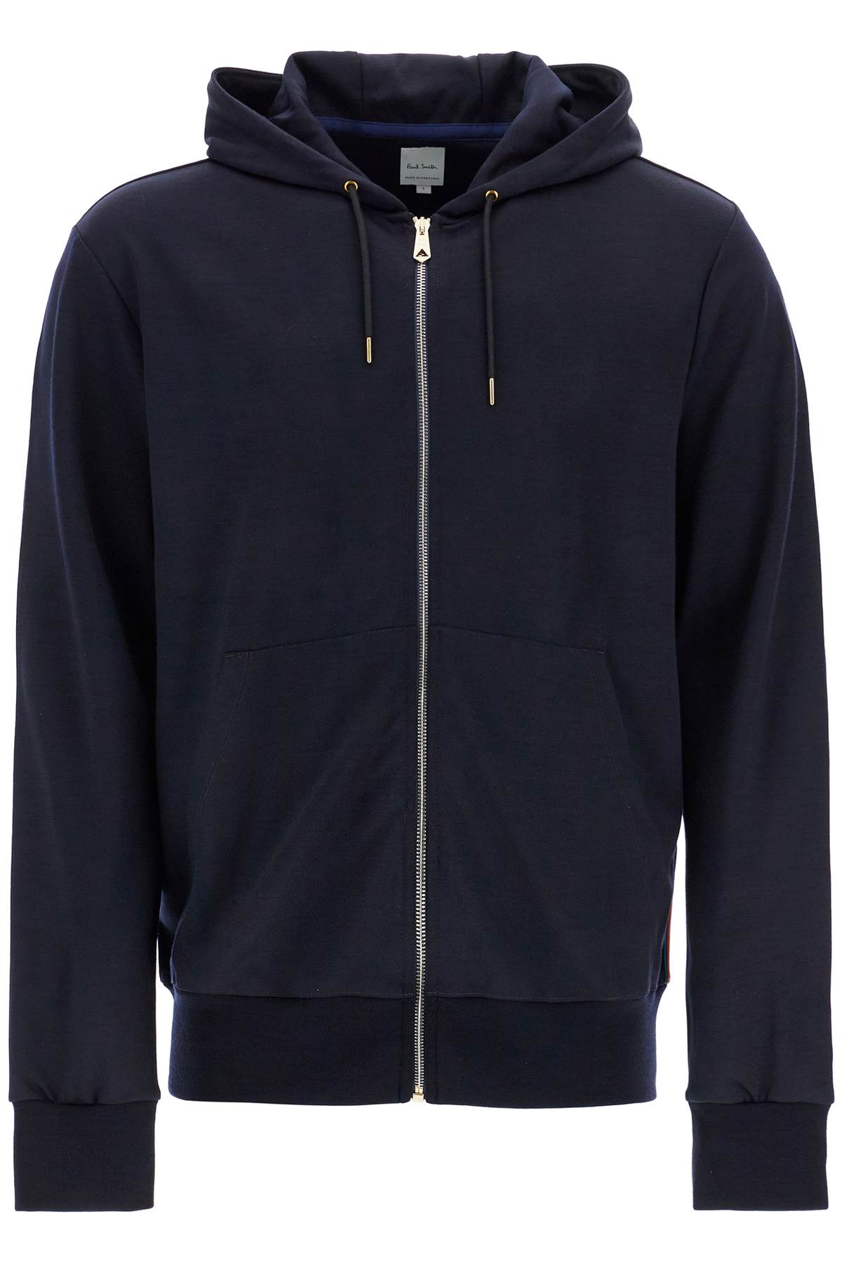 Paul Smith wool jersey zip-up sweatshirt with image 0