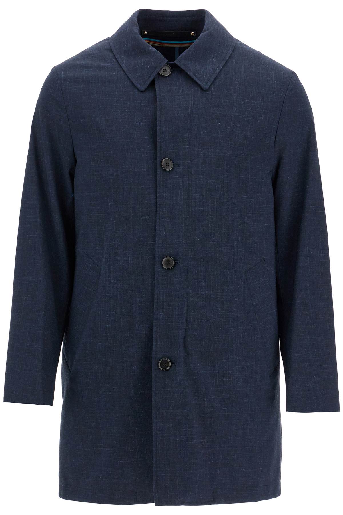 Paul Smith Lightweight Wool & Linen Mac Jacket with Removable Vest image 0