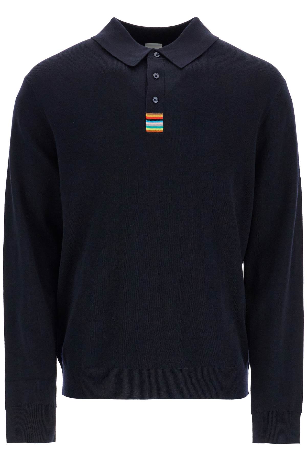 Paul Smith merino wool polo-style pullover sweater image 0