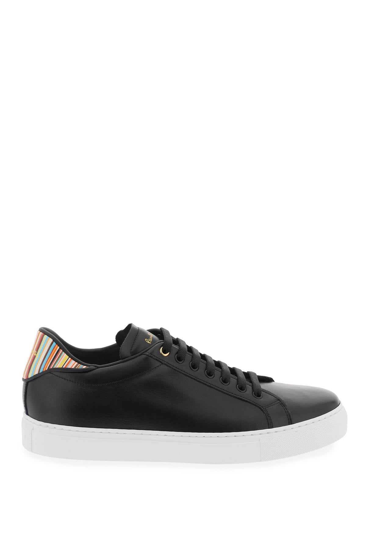 Paul Smith Beck Leather Sneakers with Signature Stripe image 0