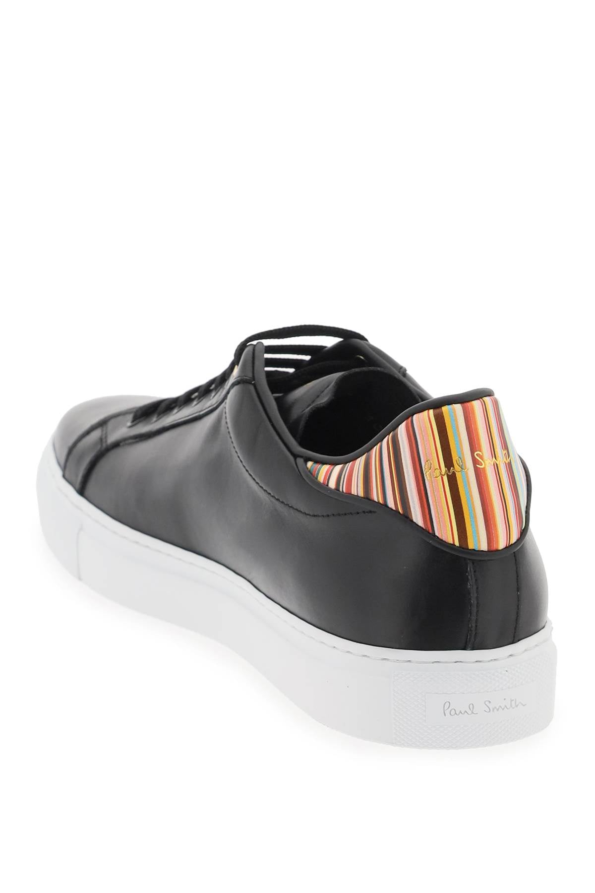 Paul Smith Beck Leather Sneakers with Signature Stripe image 2