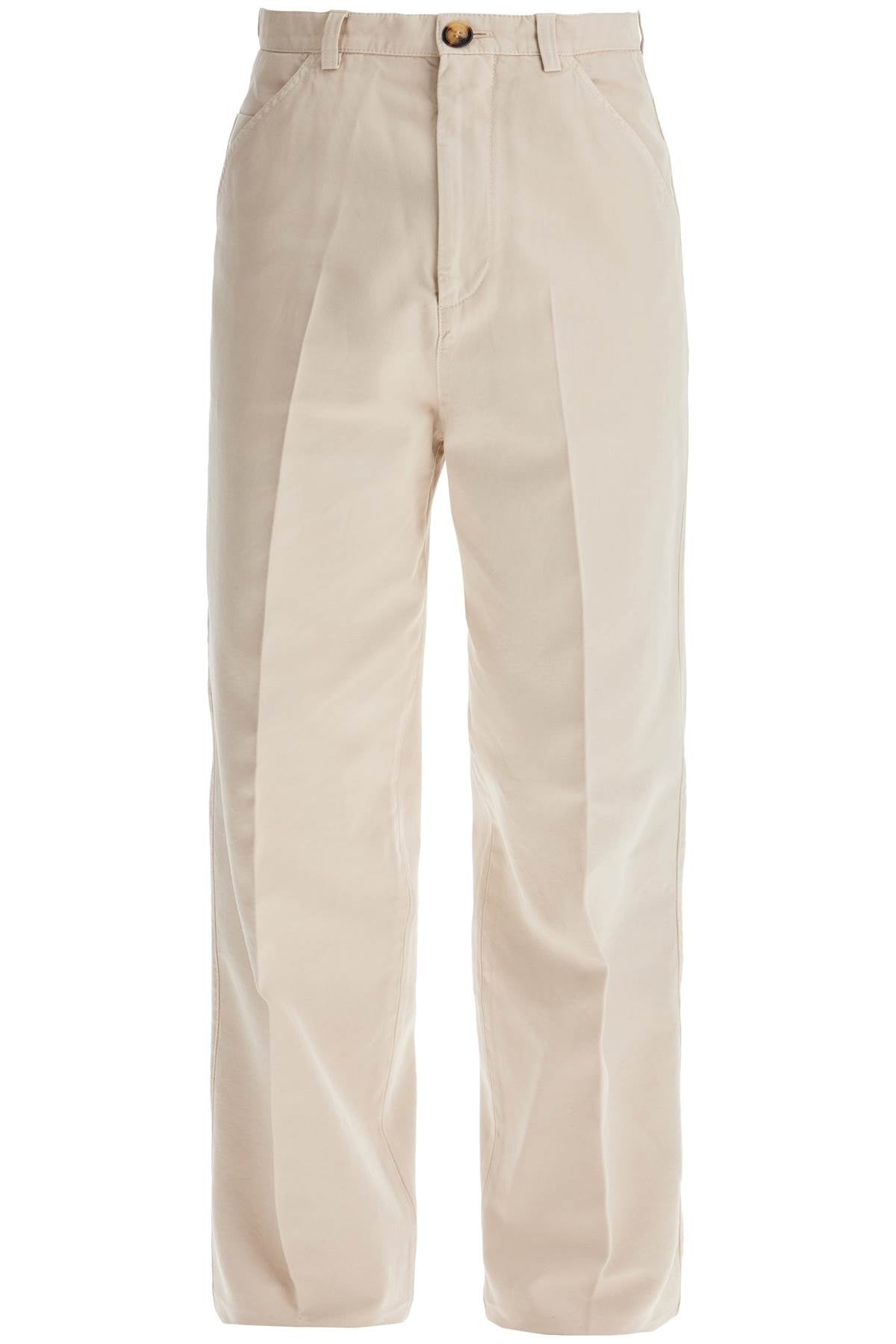 Brunello Cucinelli Slim-Fit Garment-Dyed Twill Gabardine Trousers image 0