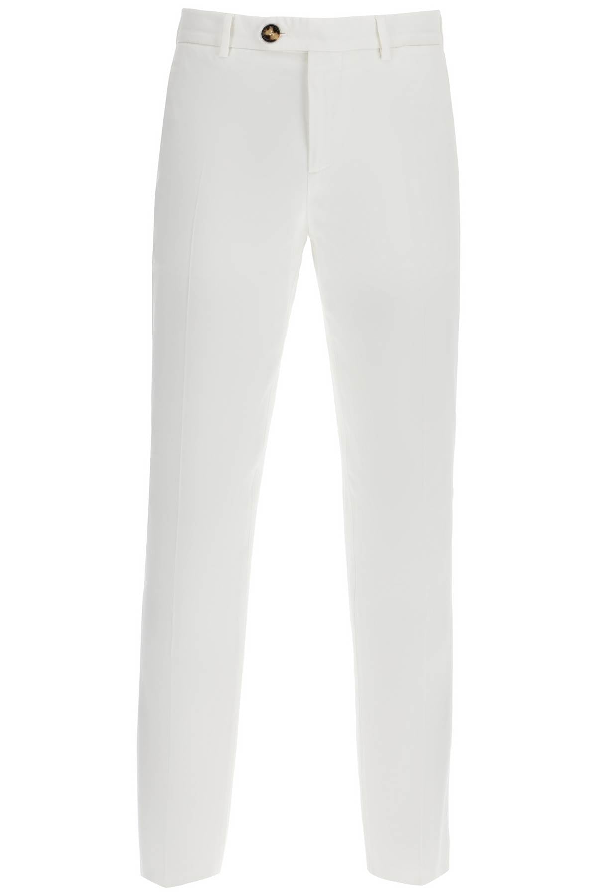 Brunello Cucinelli italian fit gabardine trousers for image 0